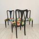 Italian vintage dining chairs by Osvaldo Borsani, 1940s, set of 6