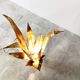 Brass Aloe Vera floor lamp by Bottega Gadda, 1970s