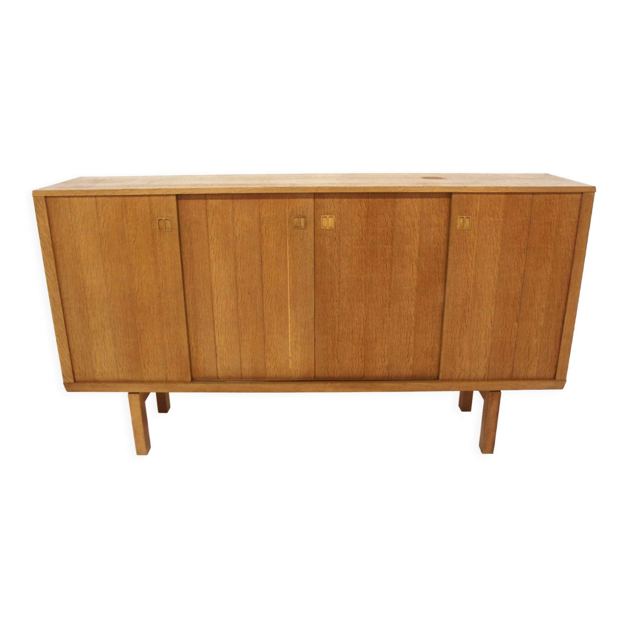 Scandinavian oak enfilade, Borgeryds Möbelfabrik, Sweden, 1960