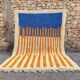 Large traditional handmade Berber rug custom size 3/4 m