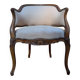 Office chair in wicker – Louis XV style – Walnut – 19th century