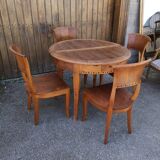 Teak dining table
