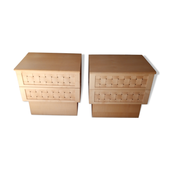 Pair of bedsides Roche Bobois