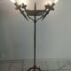 Iron floor lamp forge medieval style