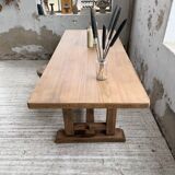 2m elm monastery table