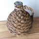Demijohn braided wicker