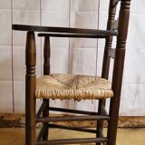 Armchair style Provencal straw countryside