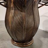 Vingtage bamboo dining table, 1970s