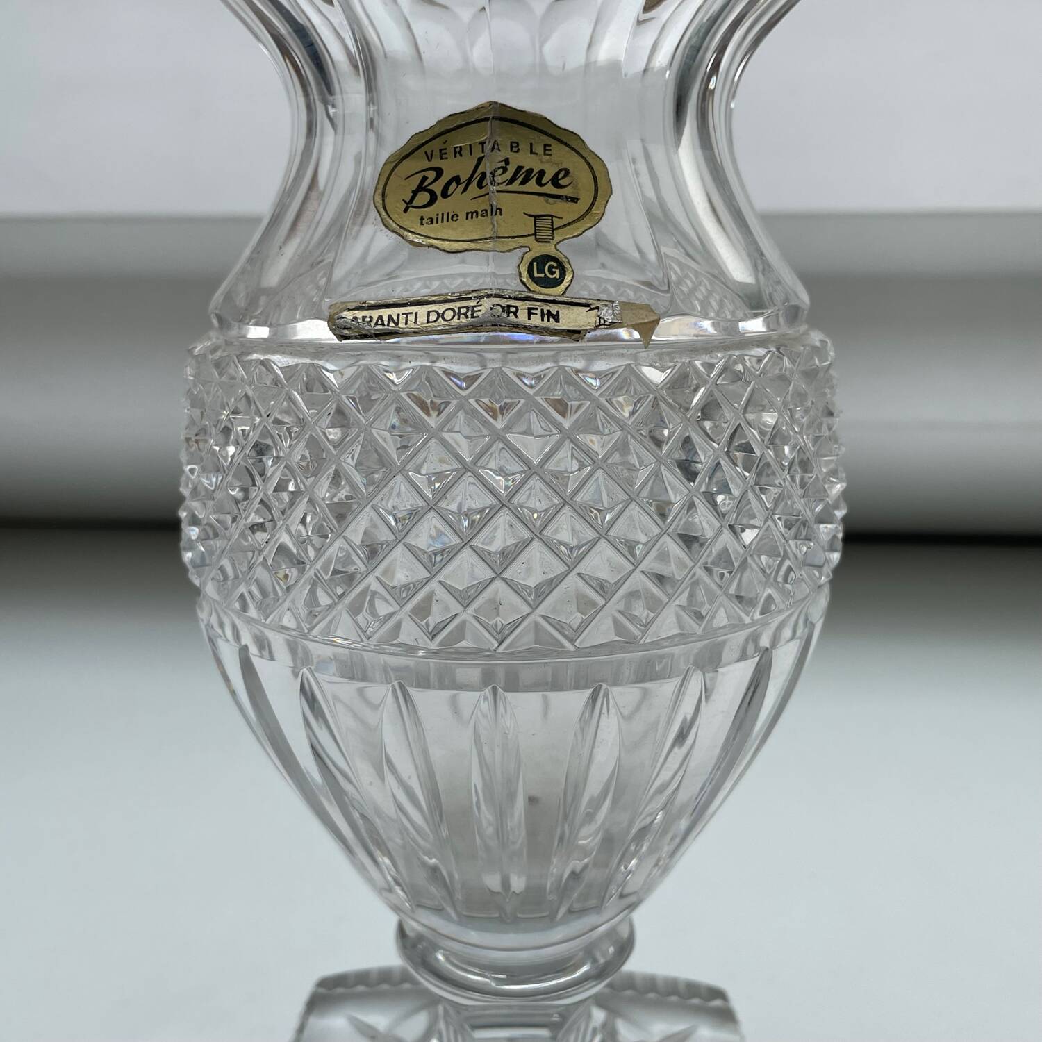 Vase Medicis Veritable Bohemia