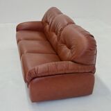 Vintage design sofa from Poltrona in imitation leather