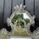 Miroir vénitien en verre de Murano, vers 1930