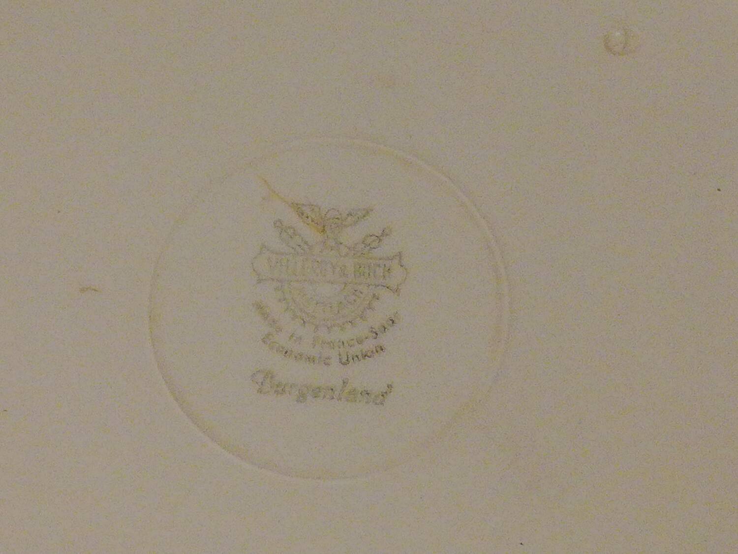 Large Villeroy Boch plate