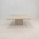 Italian Travertine Coffee Table, 1980's