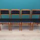 Set of four beech chairs, Danish design, 1970s, production: Denmark