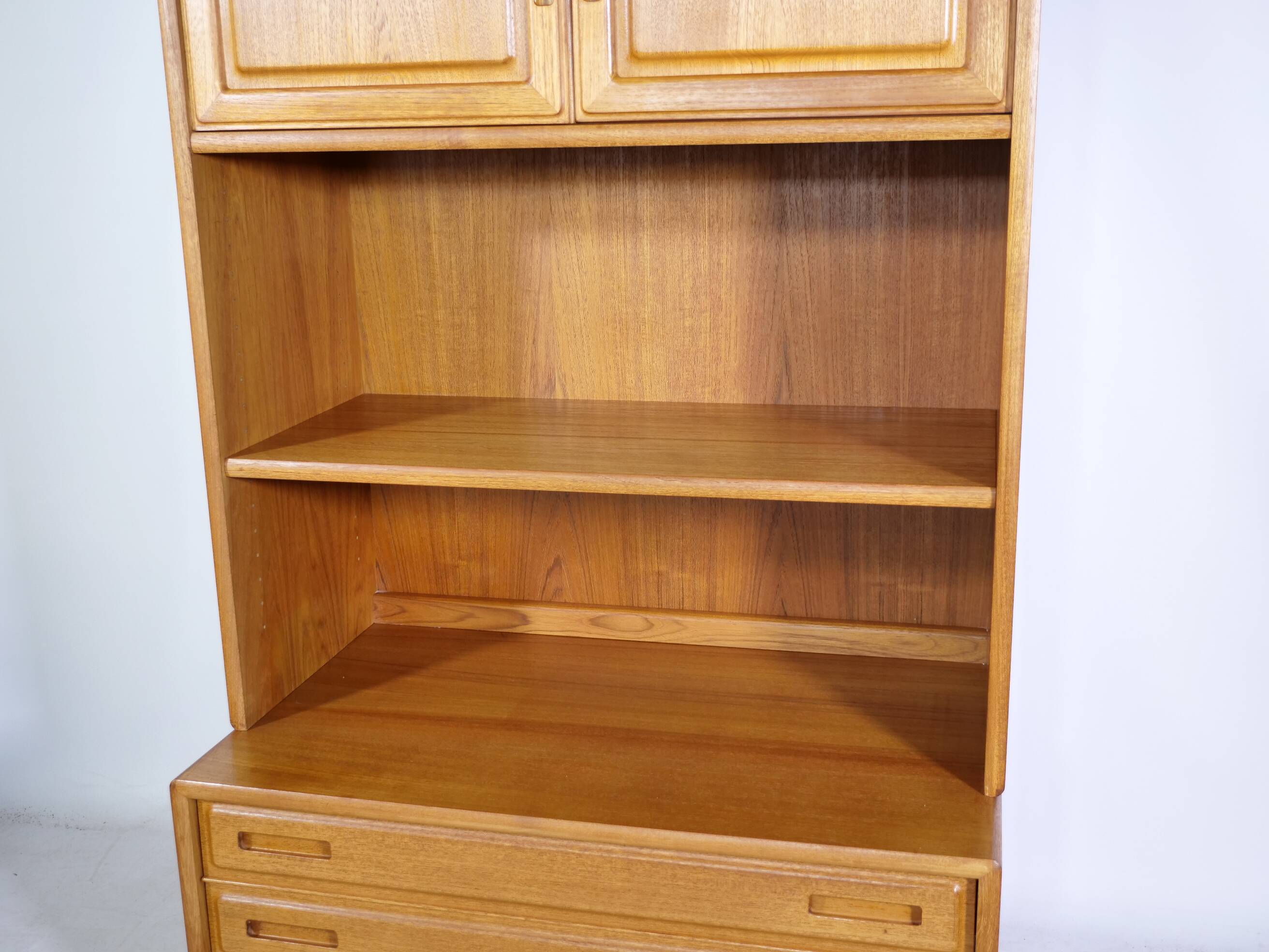 Meuble à tiroirs en teck Skandi Design Shelf 2, années 1970