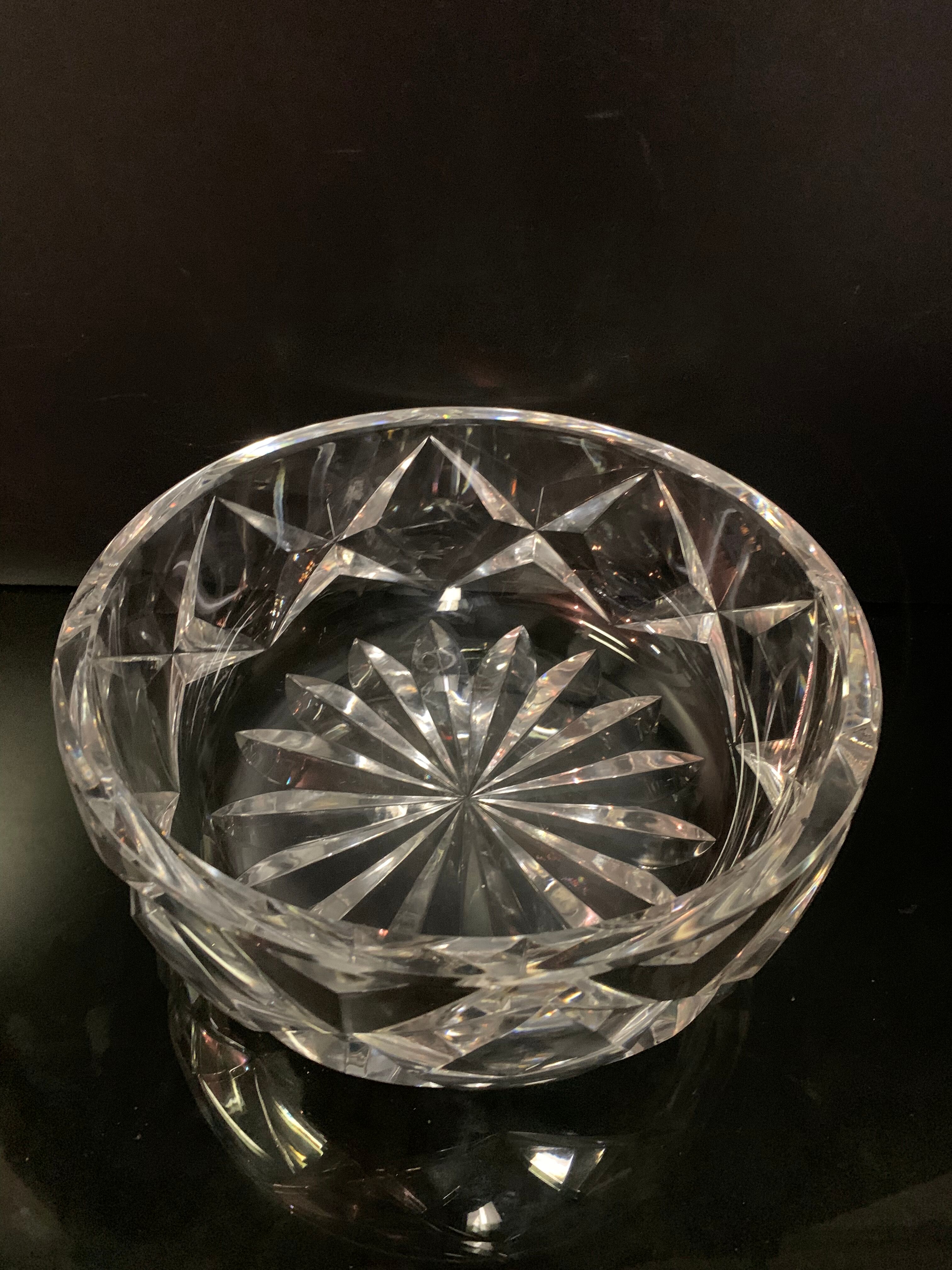 Saint Louis, crystal fruit cup