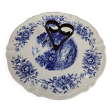 Sarreguemines cheese platter Romantic model