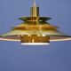 Danish hanging lamp in brass, 1970s