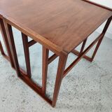 Table gigogne en teck de Kai Kristiansen, Danemark 1960s