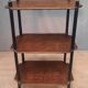 Napoleon III etagere in marquetry