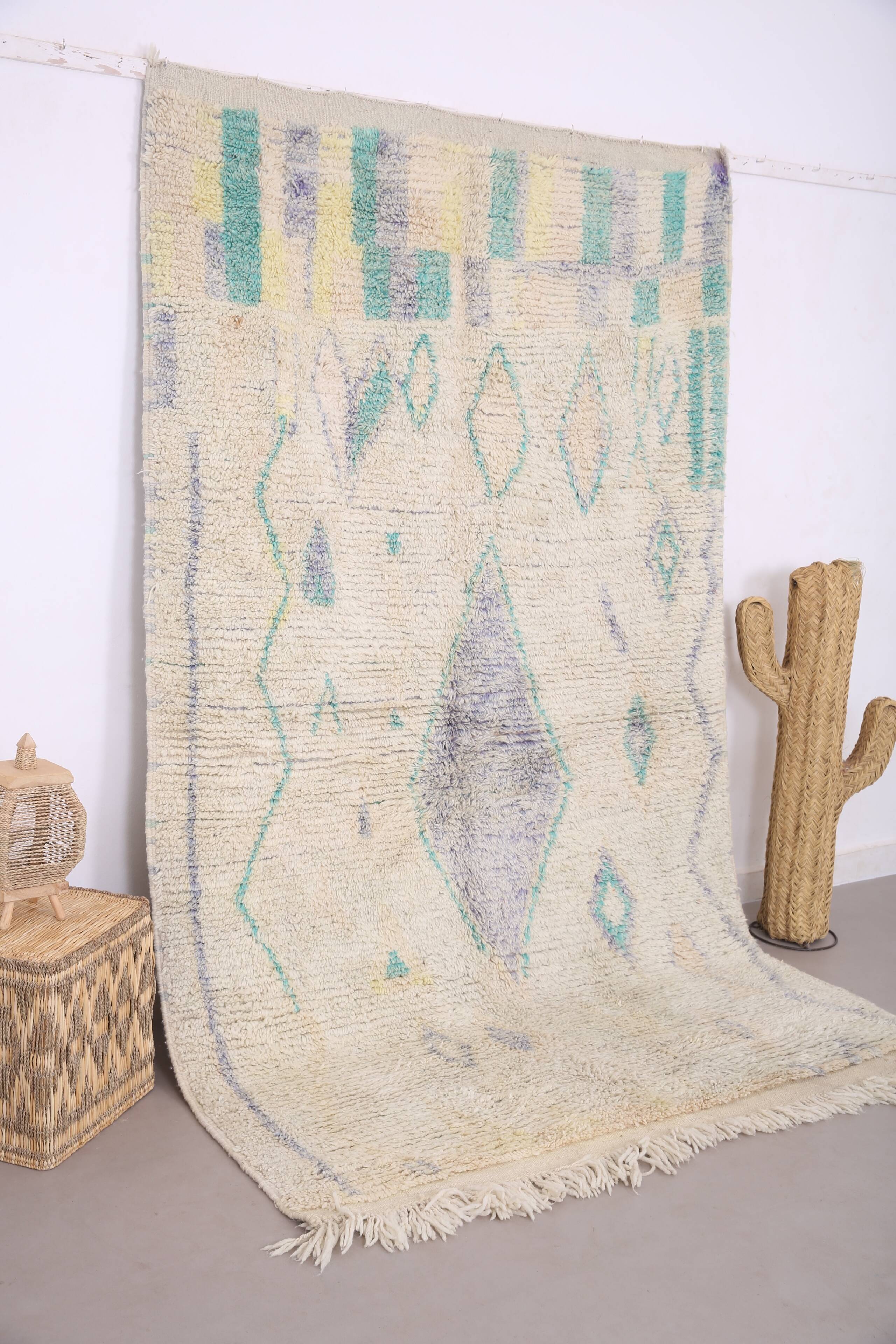 Vintage Boujaad Rug 162 x 271 cm - Berber Wool Rug - Handmade Moroccan rug