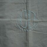 Sheet early 20th century Métis ivory with monogram