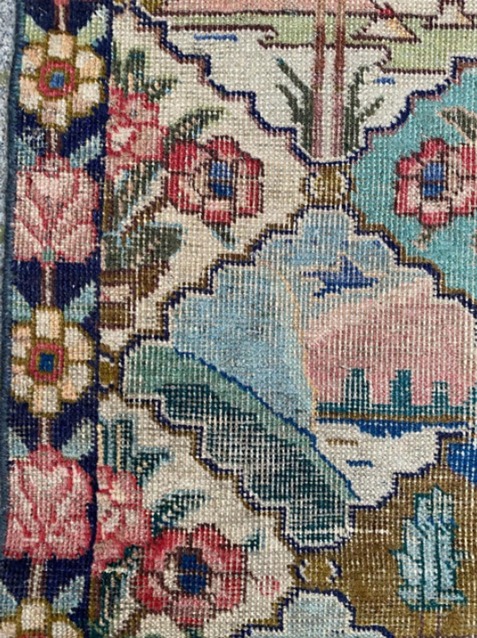 Tapis décoratif vintage Mahal 129x79cm