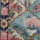 Tapis décoratif vintage Mahal 129x79cm