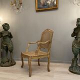 Charles francois normand, armchair of the regency period stamped xviiith