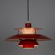 Lampe suspendue vintage danoise PH 5 par Poul Henningsen, Louis Poulsen, 1958