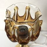 Vintage glass lamp Oberglas, Austria 1970s