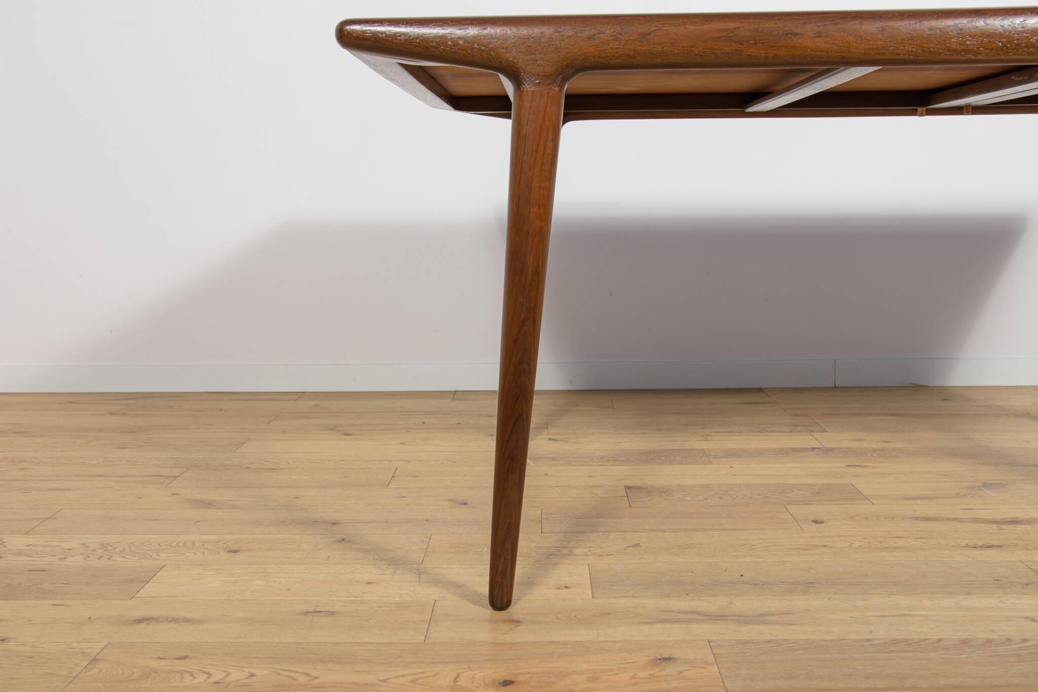 Mid-Century Teak Dining Table by Johannes Andersen for Uldum Mobelfabrik.