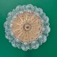 Vintage glass moulded globe wall/ceiling light.