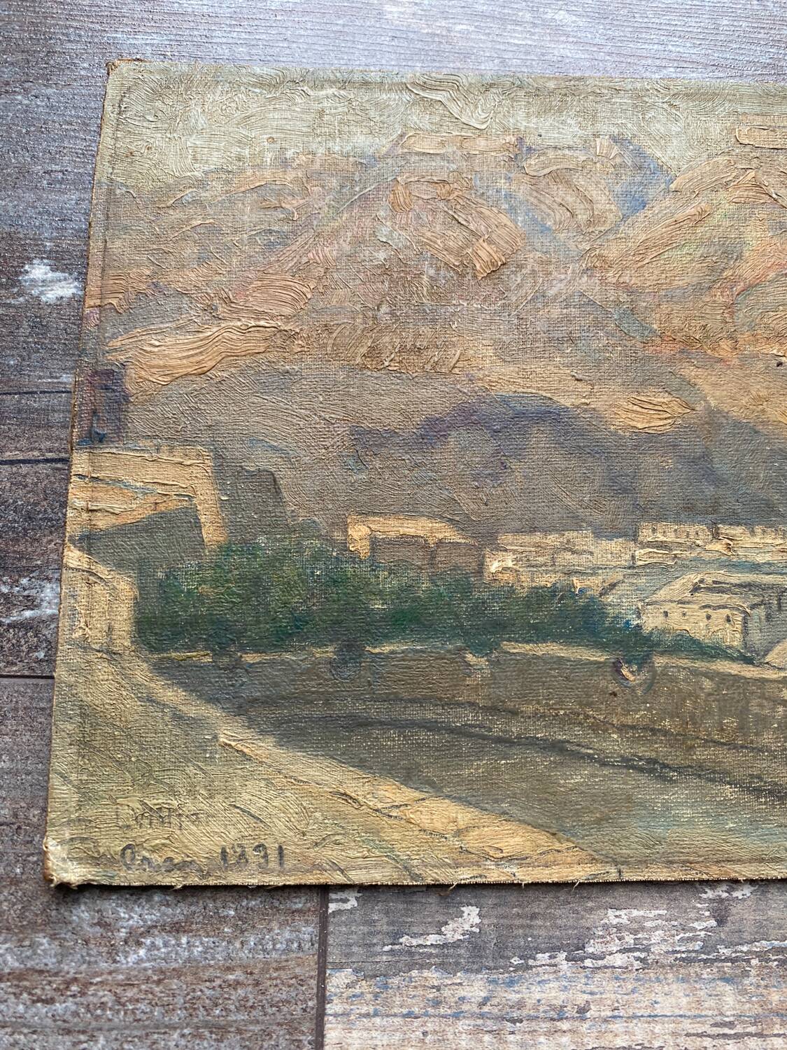 Oran 1831 oil on panel
