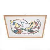 Ansgar Elde, Il Bostrico, 1990s, monotype print and woodcut