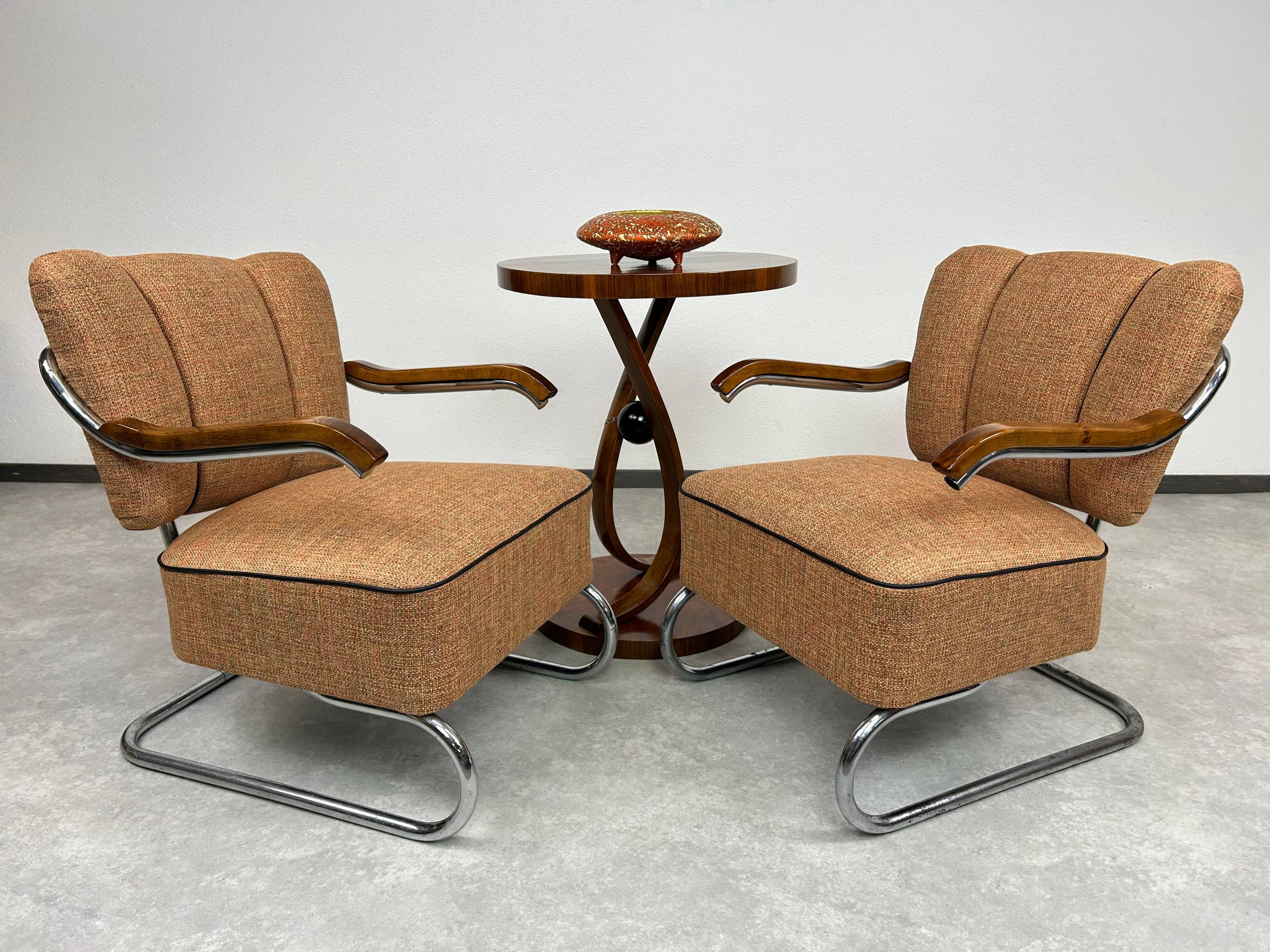 Fauteuils Bauhaus par fa Hynek Gottwald