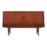 Teak highboard, Danish design, 1960s, production: Denmark