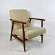 Vintage Beige Easy Boucle Chair, 1970s