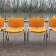 Series of 4 DSC chairs by Giancarlo Piretti for Anomina Castelli design