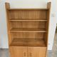 Bibus library chest wooden golden oak vintage 50s 60s 70s