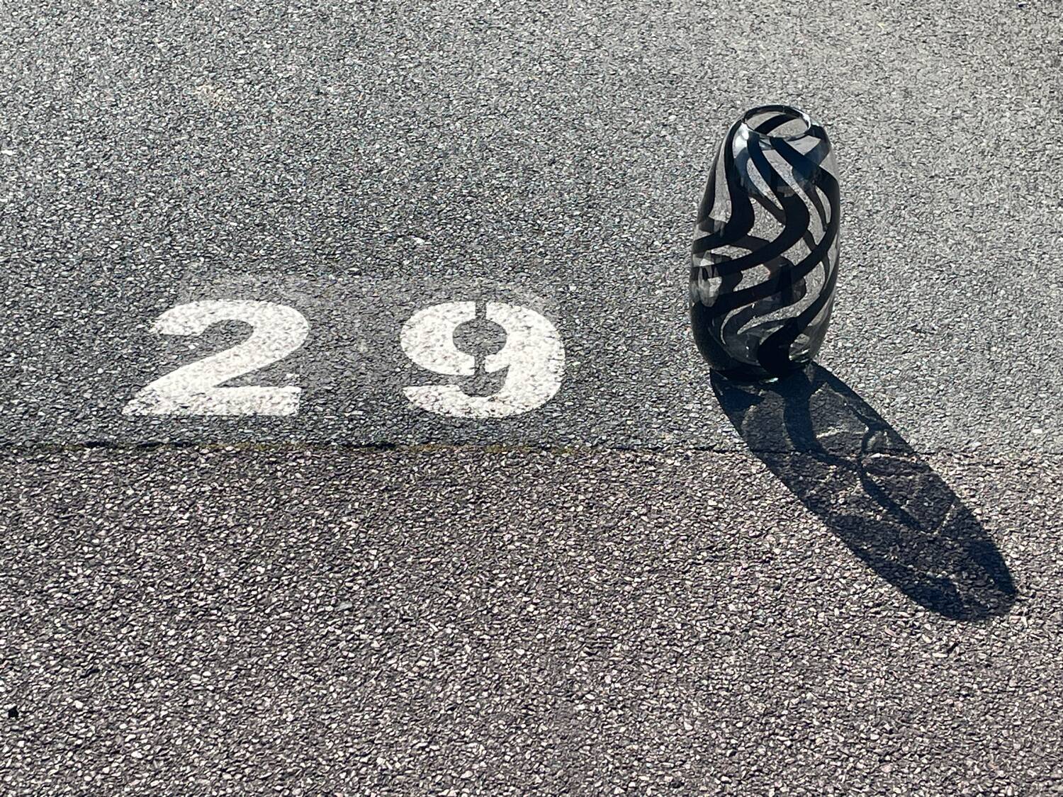 Murano modernist vase