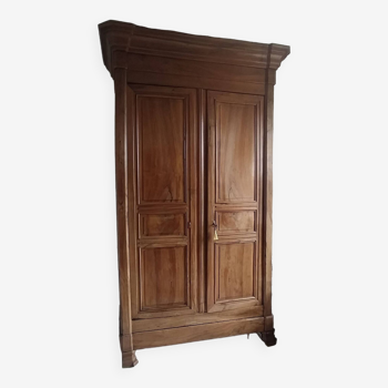 Armoire en merisier et noyer style directoire