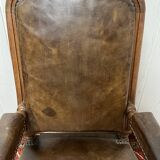 Leather armchair