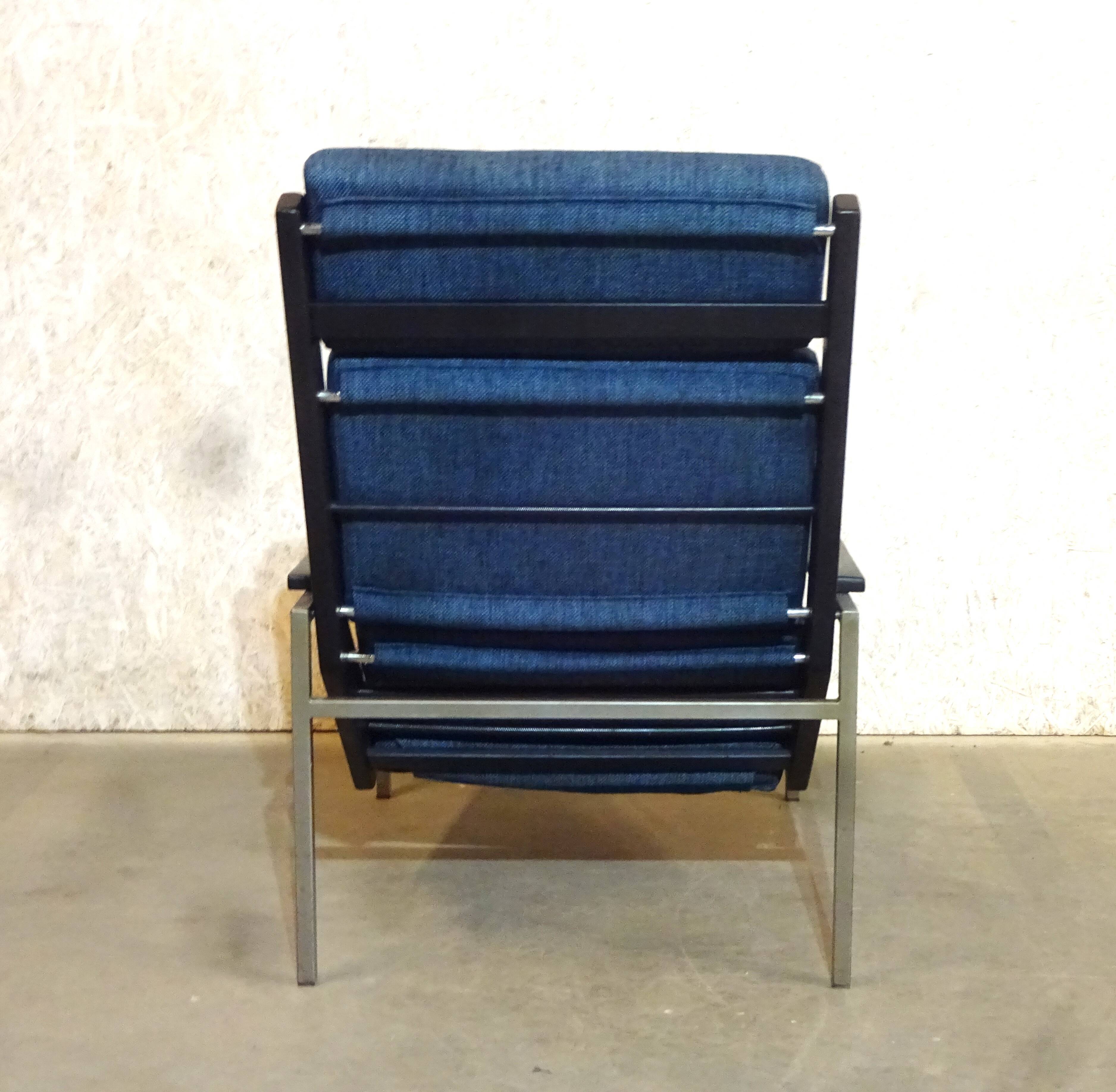 Mid-Century Modern Lotus 1611 Lounge Chair by Rob Parry for Gelderland, 196