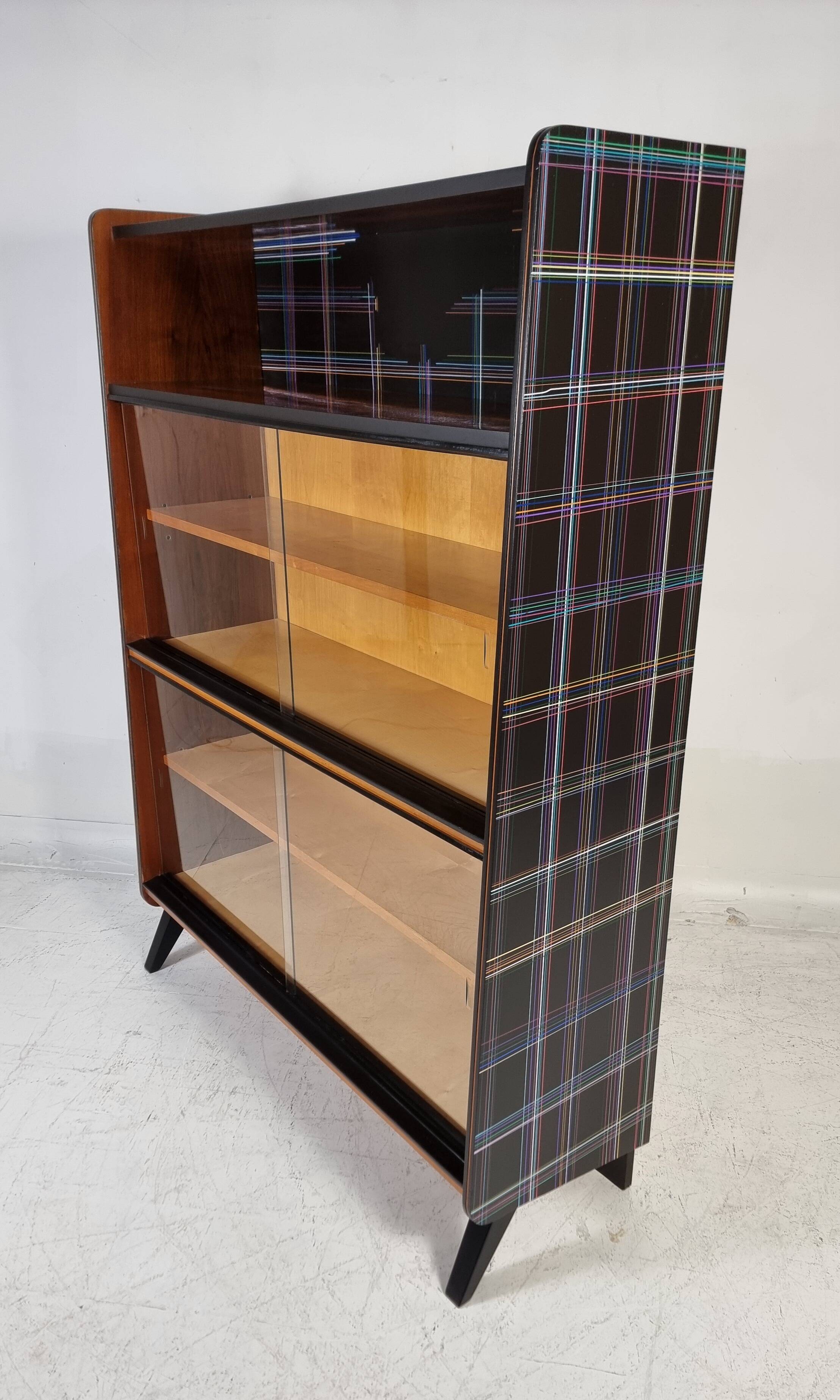 Vintage Brown Showcase from Tatra, 1970s