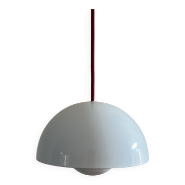 Lampe vintage Louis Poulsen Flowerpot - Verner Panton - VP1 - Enamel