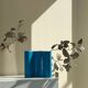 Biomorphic ceramic vase