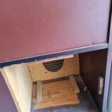Vintage stereo bar cabinet