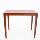 Table basse en teck, Haslev Møbelfabrik, Danemark, années 1960