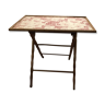 Table pliante en bois de la fin XIXème